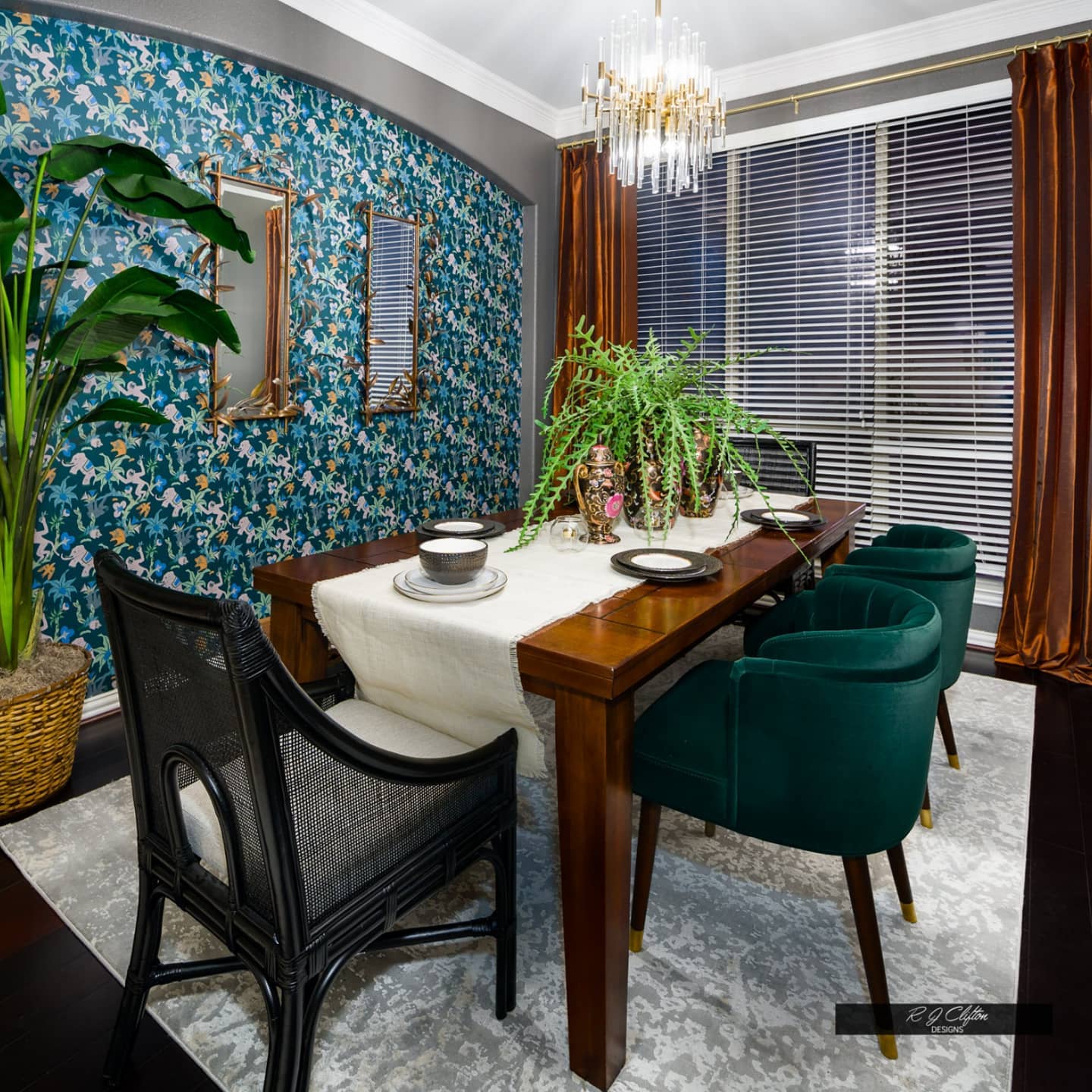 Dining Room Wallpaper Design