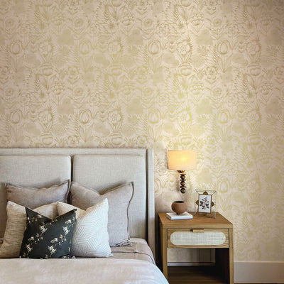 Brighten Your Home with Metallic Wallpaper & Removable Wall Decals