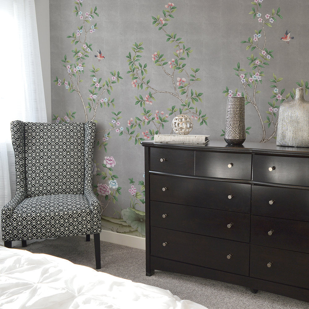 3D Chinoiserie C818 Geschäft Tapete Wandgemälde Selbstklebend Handel Amy