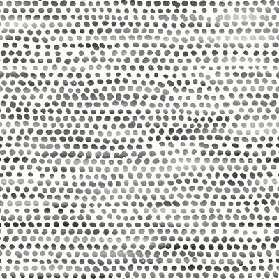 Moire Dots Removable Wallpaper - A swatch of Tempaper's Moire Dots Peel And Stick Wallpaper in black and white dots | Tempaper#color_black-and-white-dots