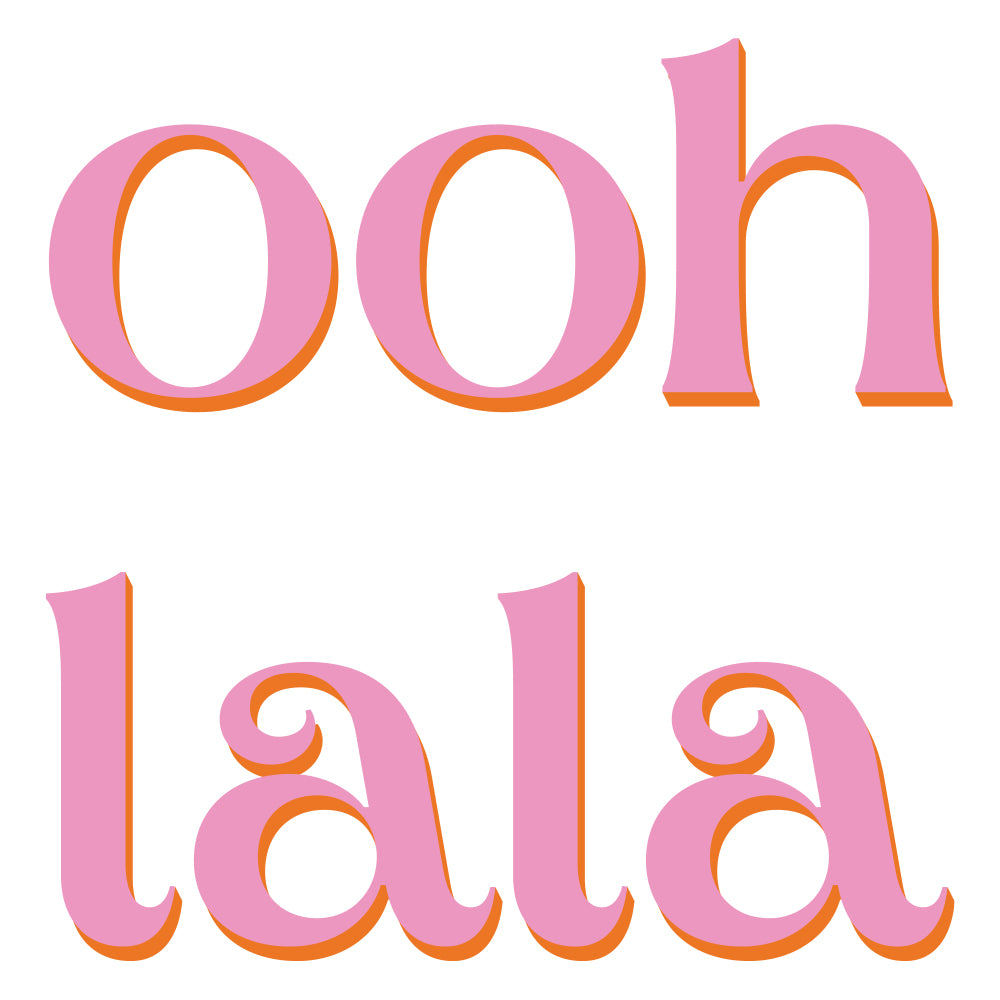 Ooh Lala Removable Wall Decal