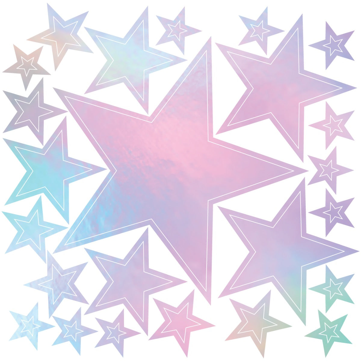Stars Removable Wall Decals