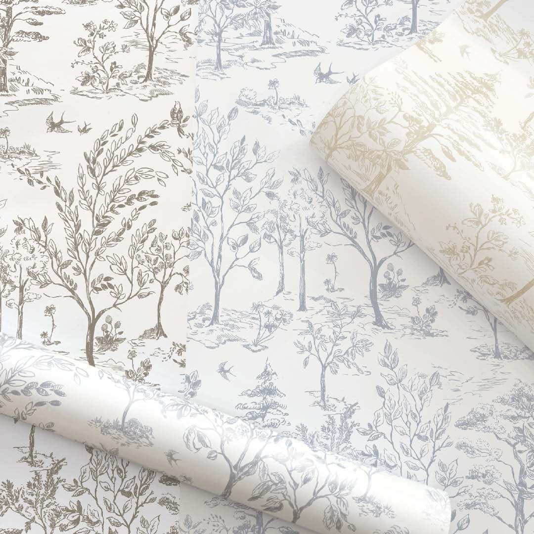 Everything You Need To Know About Toile Wallpaper
