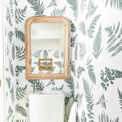 An Interior Designer's First Time Using Removable Wallpaper