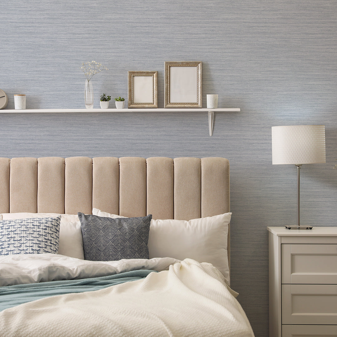 Grasscloth Wallpaper Bedroom