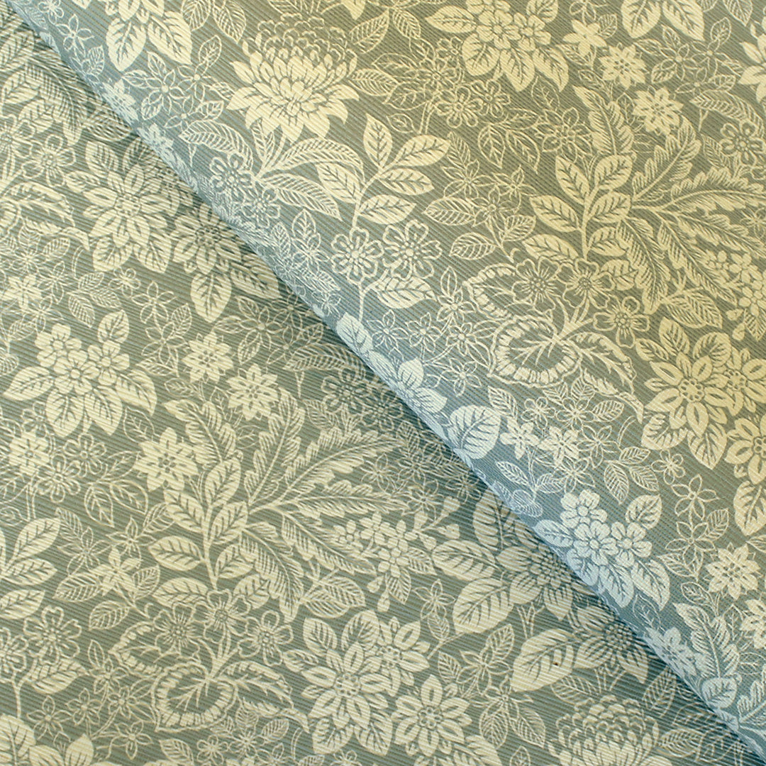 Authentic Printed Grasscloth