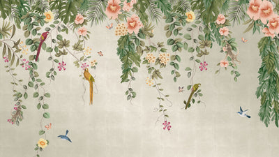 Chinoiserie Peel and Stick Wall Murals