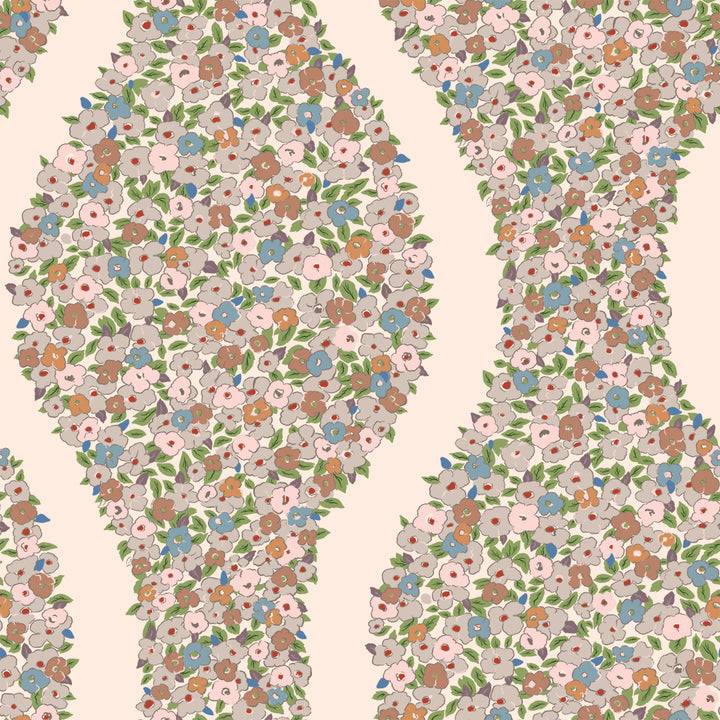 Cosy Posy Peel and Stick Wallpaper By She She