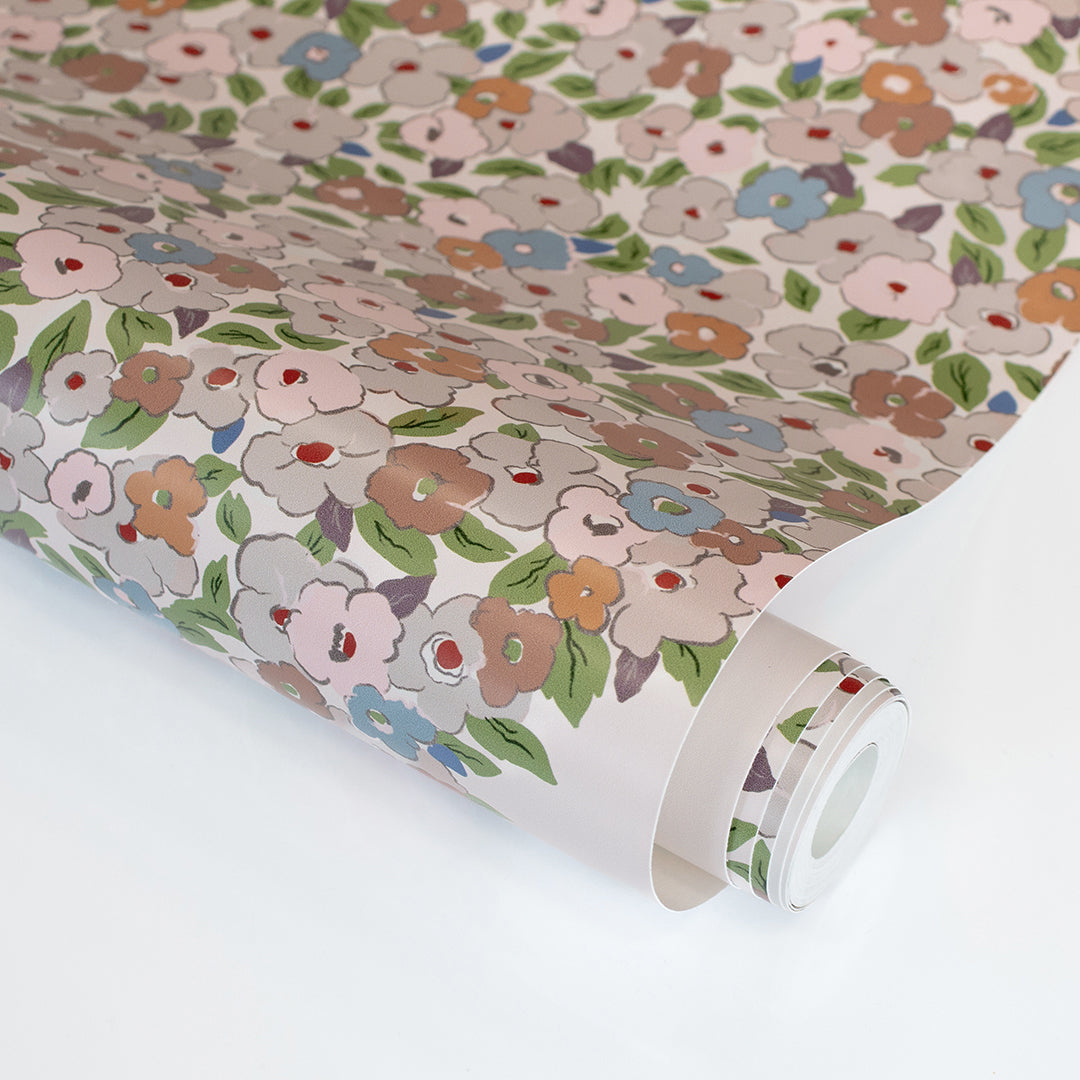 Cosy Posy Peel and Stick Wallpaper By She She