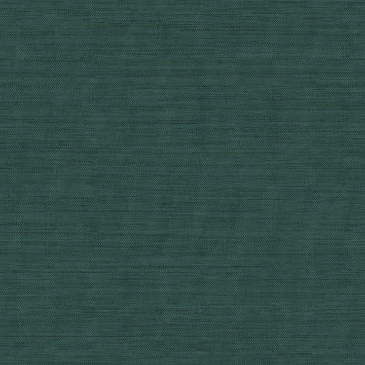 Faux Horizontal Grasscloth Removable Wallpaper - A swatch of Faux Horizontal Grasscloth Peel And Stick Wallpaper in textured mediterranean teal | Tempaper#color_textured-mediterranean-teal