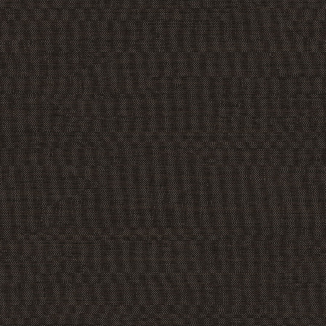 Faux Horizontal Grasscloth Removable Wallpaper - A swatch of Faux Horizontal Grasscloth Peel And Stick Wallpaper in textured black raven | Tempaper#color_textured-black-raven