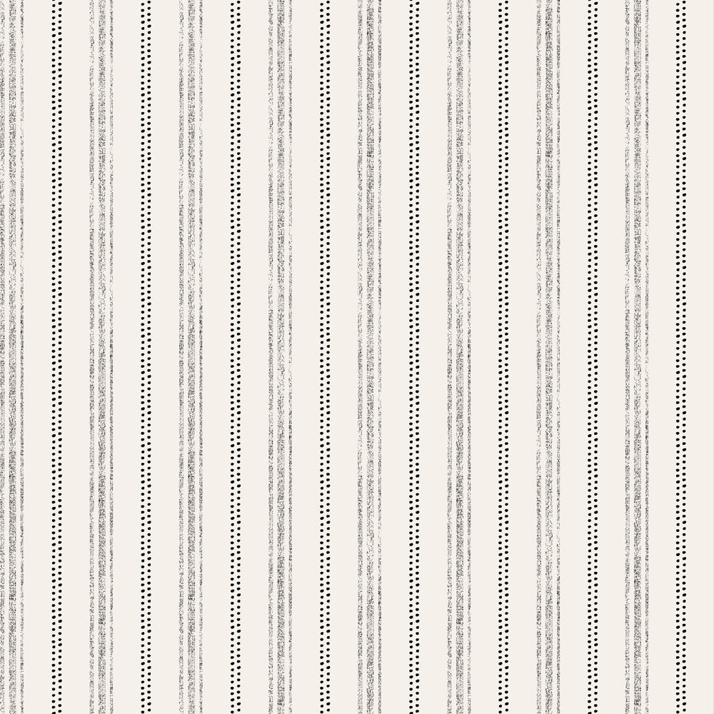 Nautical Stripe Removable Wallpaper - A swatch of Tempaper's Nautical Stripe Peel And Stick Wallpaper | Tempaper#color_charcoal-and-cotton