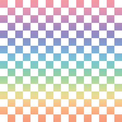 Gradient Checkmate Peel and Stick Wallpaper