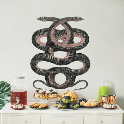 Twin Serpent Removable Wall Decal