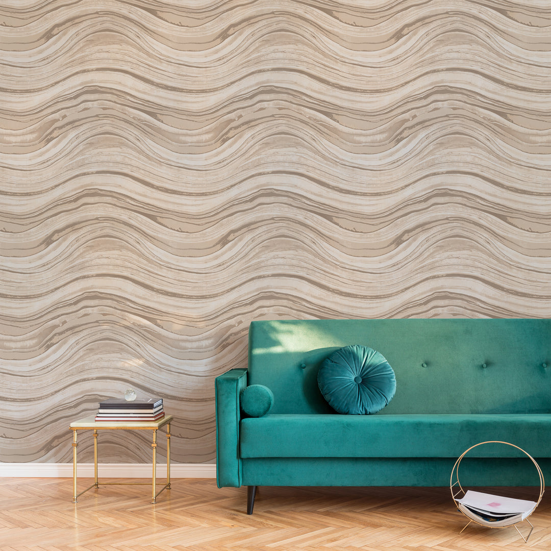 Travertine Peel and Stick Wall Mural