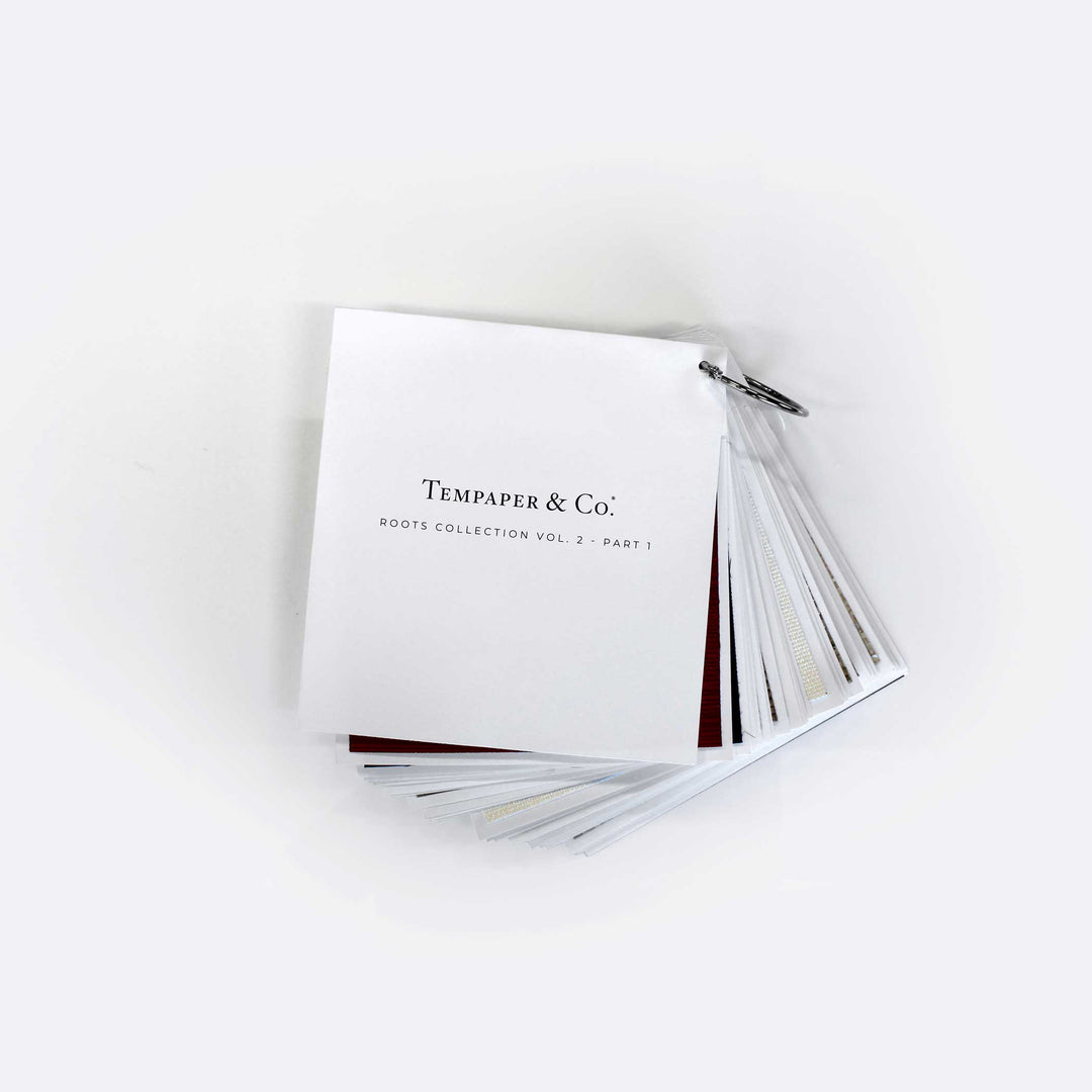 Premium Authentic Grasscloth Sample Ring