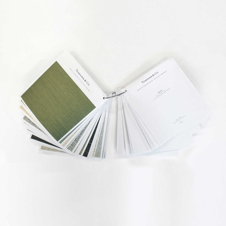 Premium Authentic Grasscloth Sample Ring