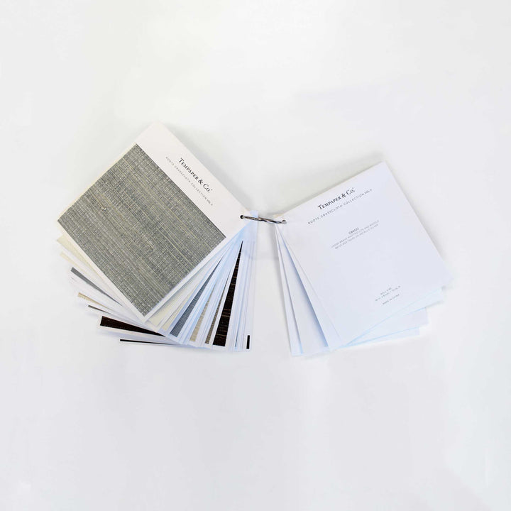 Premium Authentic Grasscloth Sample Ring