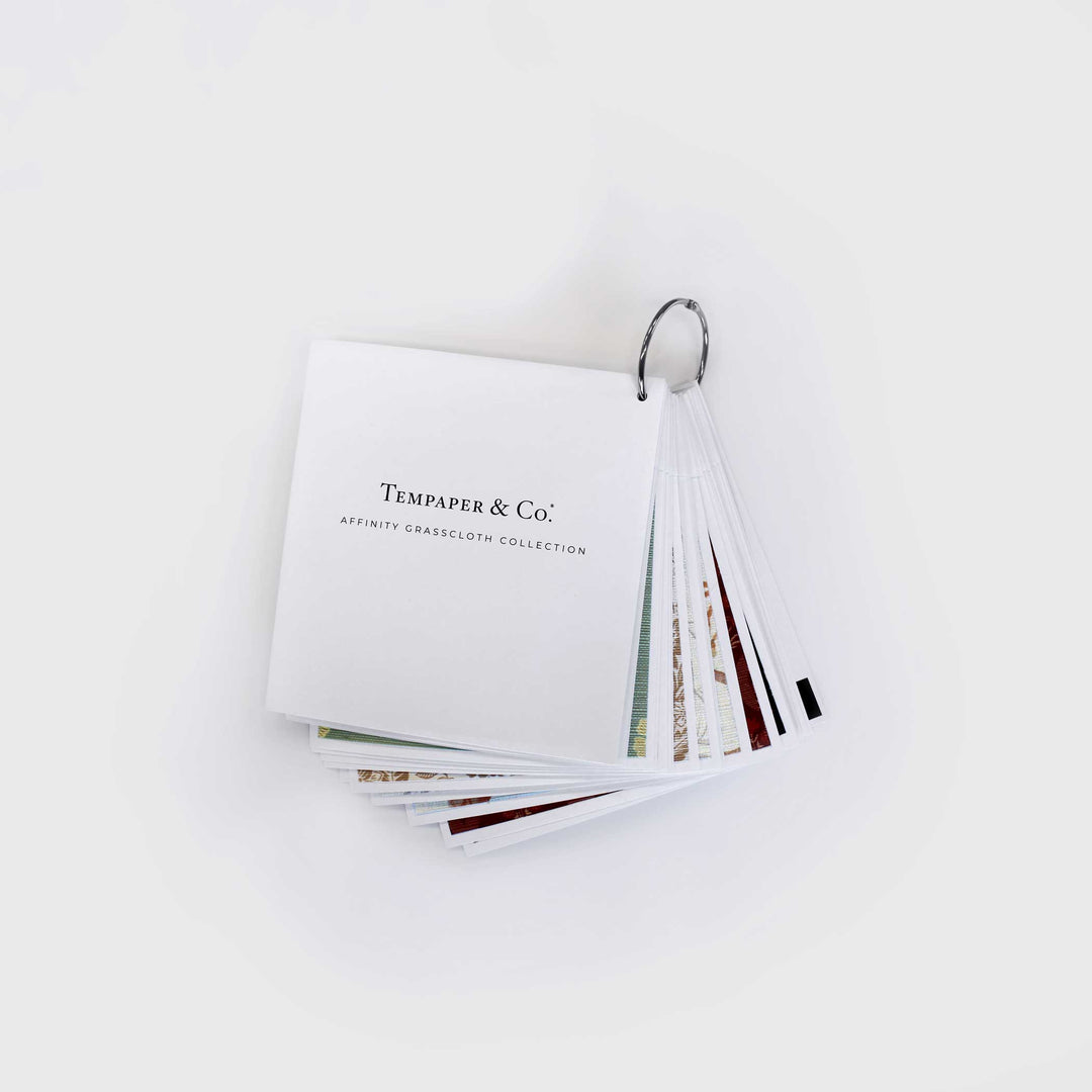 Premium Authentic Grasscloth Sample Ring