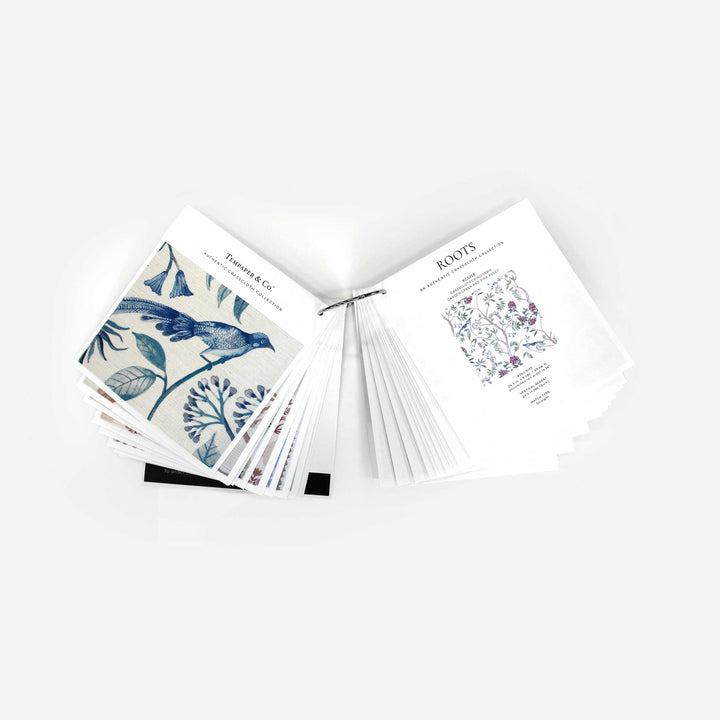 Premium Authentic Grasscloth Sample Ring