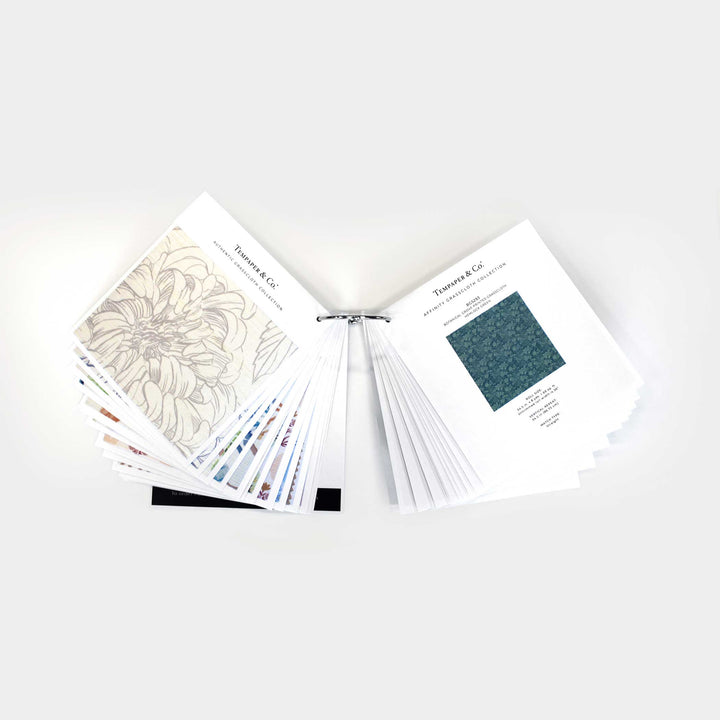 Premium Authentic Grasscloth Sample Ring