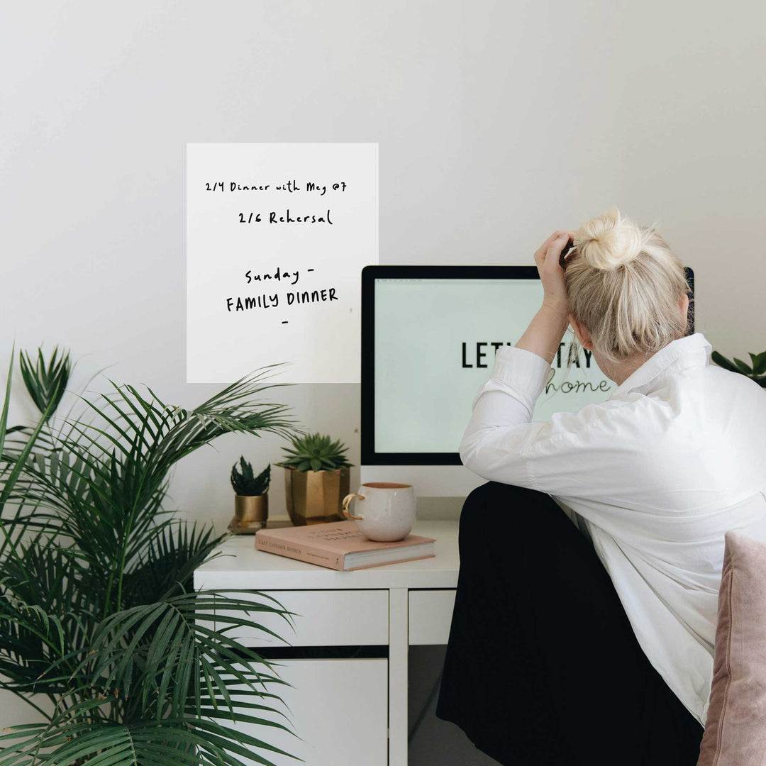Dry Erase Peel and Stick Message Board
