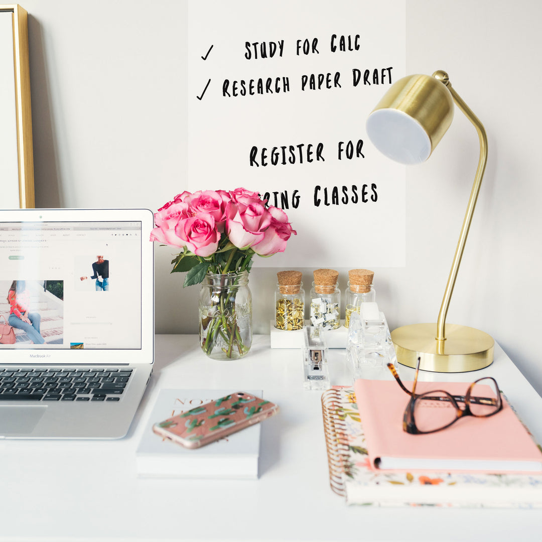 Dry Erase Peel and Stick Message Board