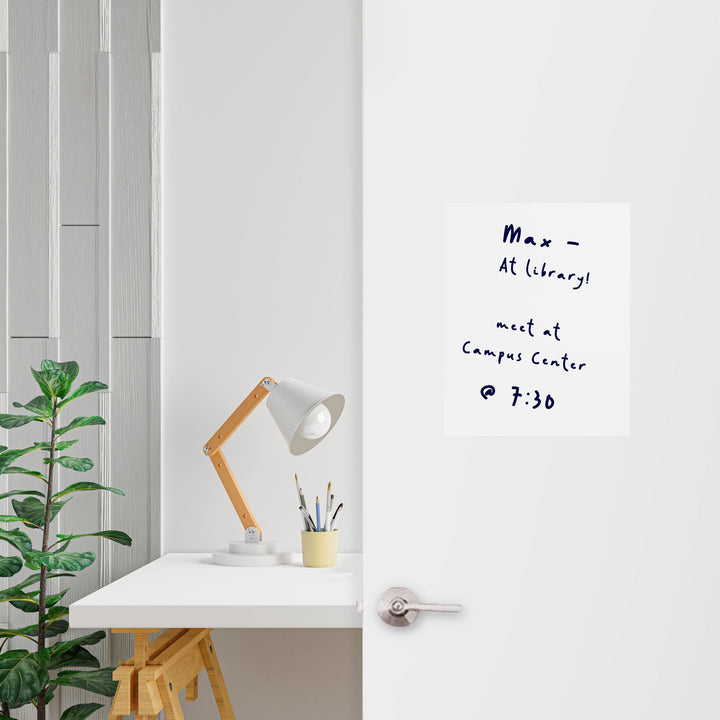 Dry Erase Peel and Stick Message Board