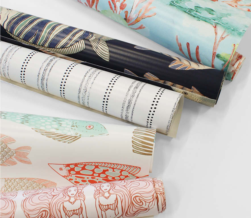 Bird Watching Peel and Stick Wallpaper By Cynthia Rowley