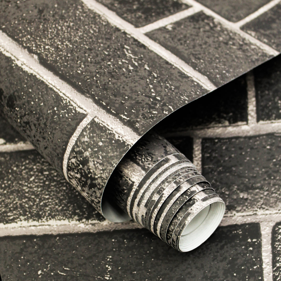Textured Brick Peel & Stick Wallpaper | Tempaper – Tempaper & Co.