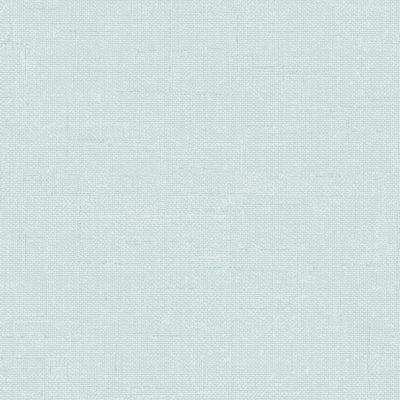 Burlap Removable Wallpaper - A swatch of Burlap Peel And Stick Wallpaper in ocean mist burlap | Tempaper#color_ocean-mist-burlap