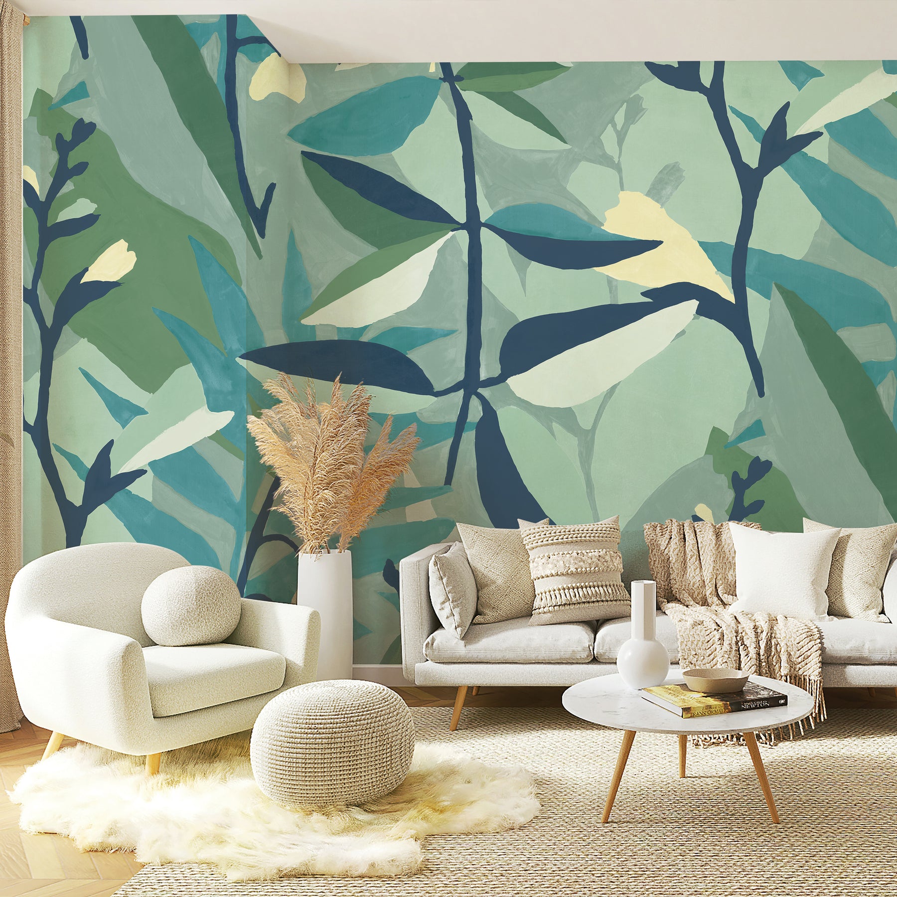 Garden Party Floral Wall Mural – Tempaper