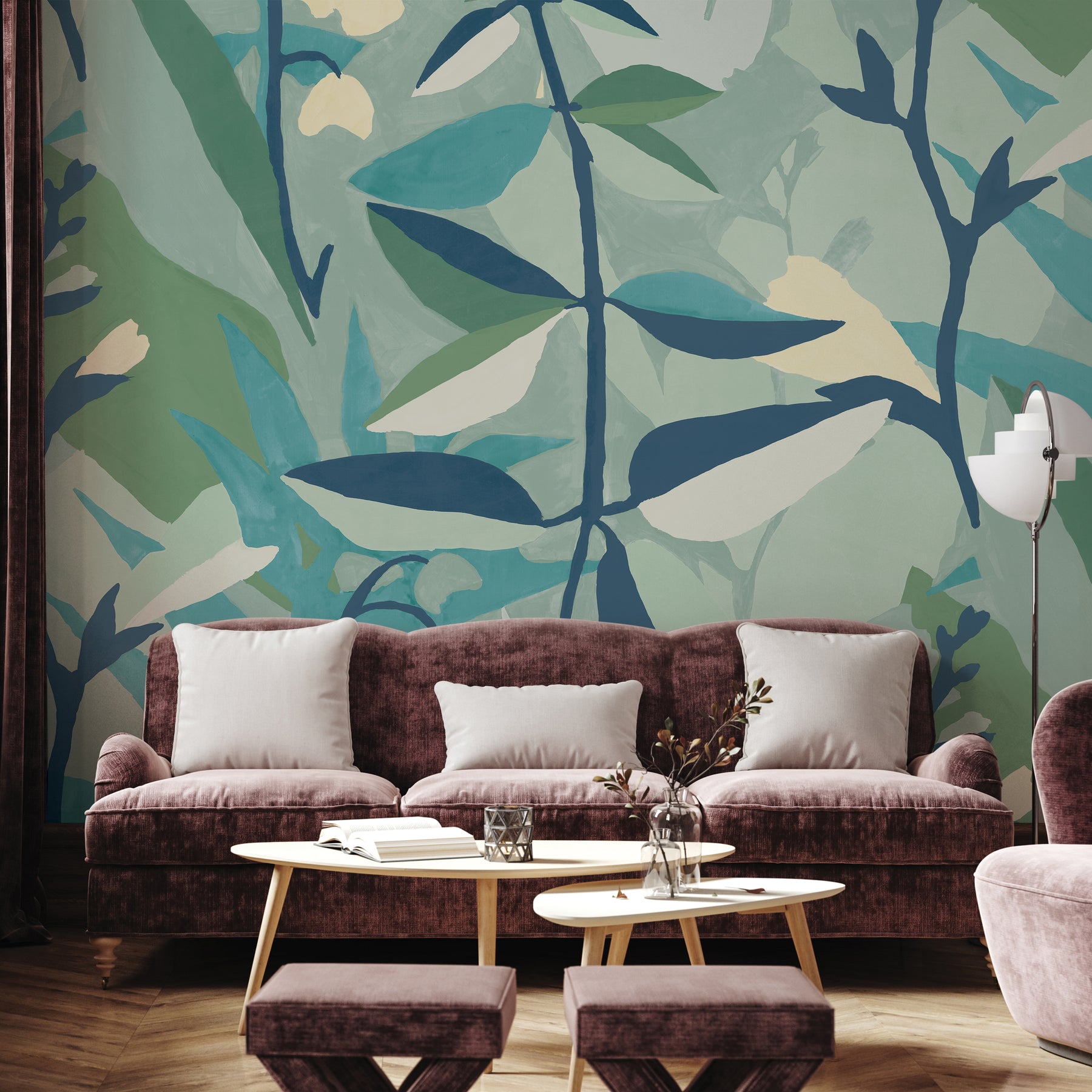 Garden Party Floral Wall Mural – Tempaper