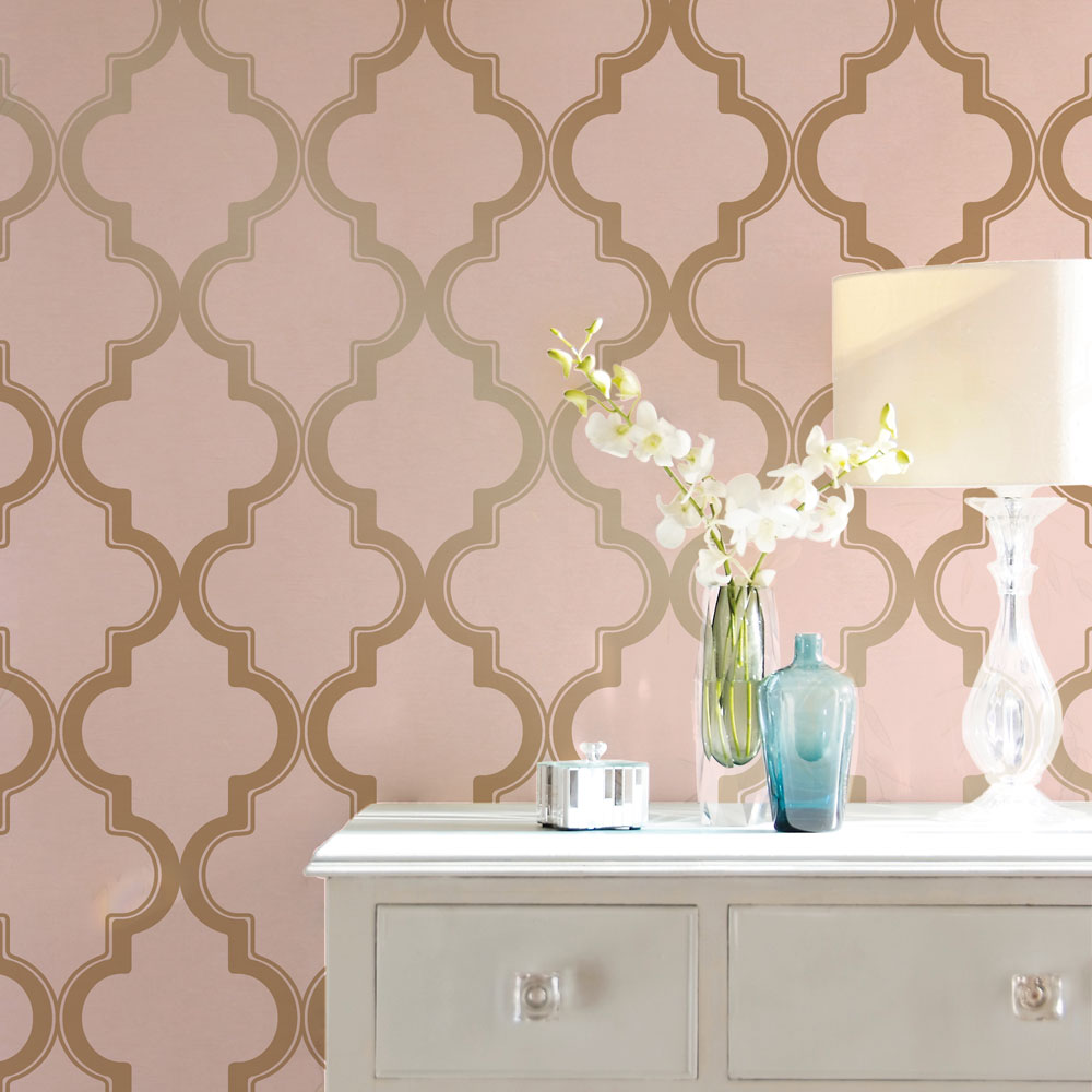 #color_pink-and-metallic-gold-arabesque