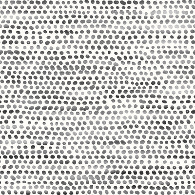 Moire Dots Removable Wallpaper - A swatch of Tempaper's Moire Dots Peel And Stick Wallpaper in black and white dots | Tempaper#color_black-and-white-dots