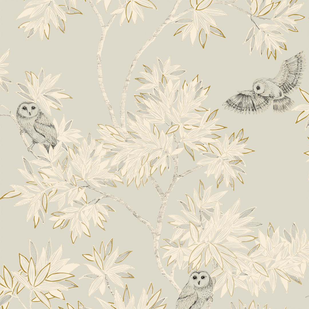 Parliament Non-Pasted Wallpaper - A swatch of Parliament Unpasted Wallpaper in natural beige | Tempaper#color_natural-beige