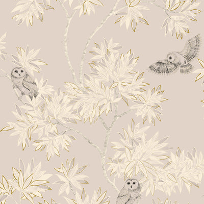 Parliament Non-Pasted Wallpaper - A swatch of Parliament Unpasted Wallpaper in natural beige | Tempaper#color_natural-beige