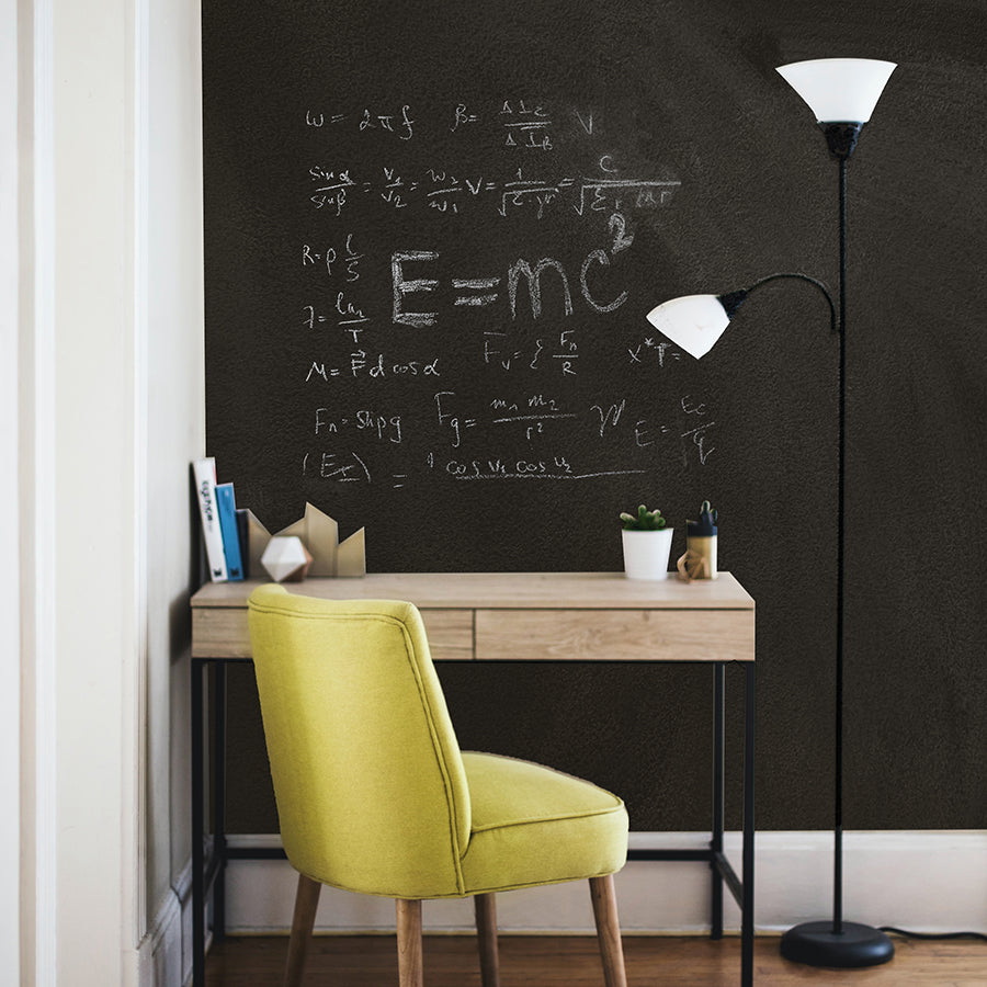 Tempaper Chalkboard Black Peel and Stick Wallpaper