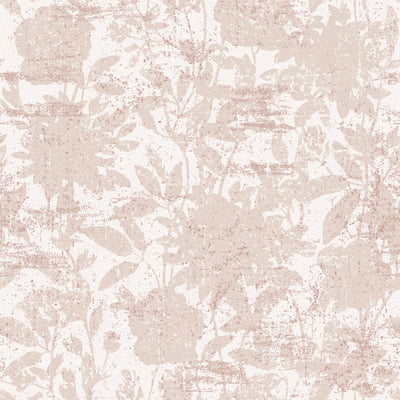 An up close swatch of Tempaper's Garden Floral Peel And Stick Wallpaper.