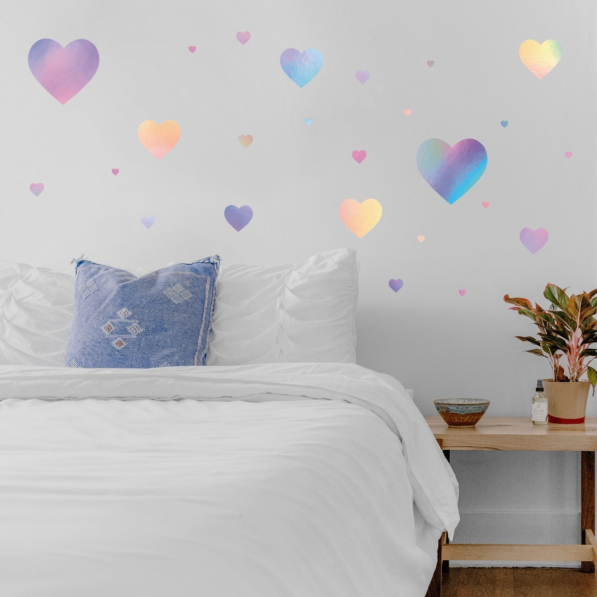 Hearts Removable Wall Decals