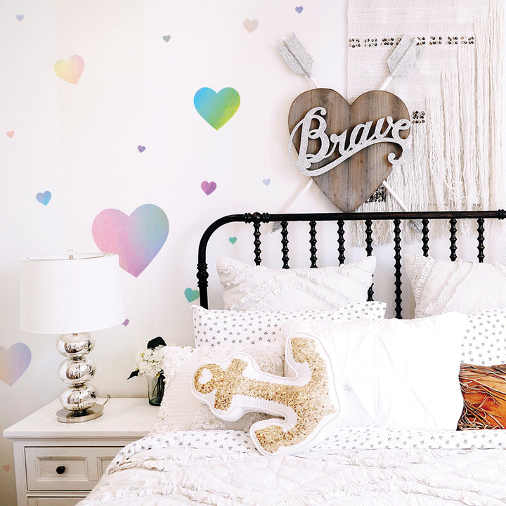 Hearts Removable Wall Decals