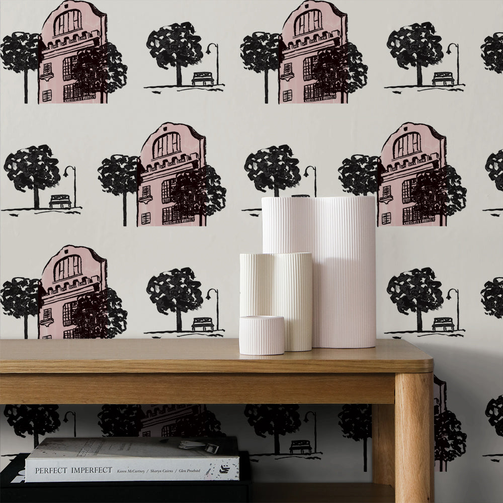 Waverly House Peel and Stick Wallpaper By Novogratz