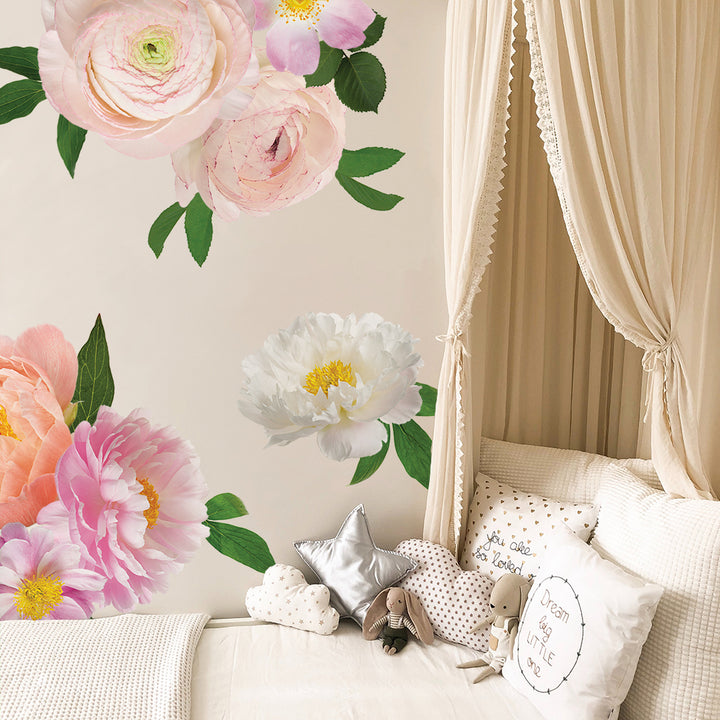 Large Flower Removable Wall Decals