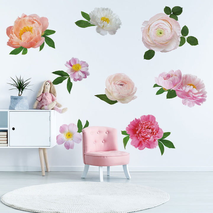 Large Flower Removable Wall Decals