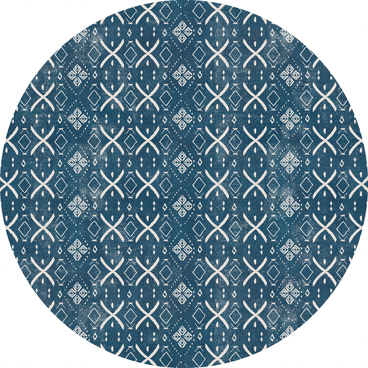 Mudcloth Vinyl Floor Mat