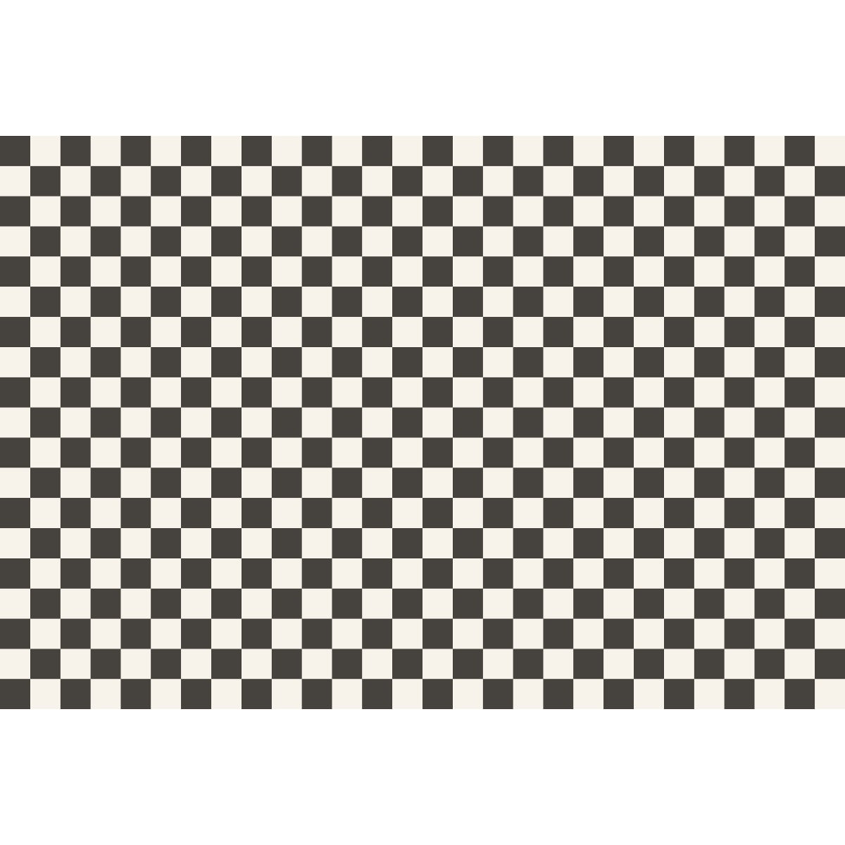 Tempaper's Checkmate Vinyl Rug in black and white.#color_domino