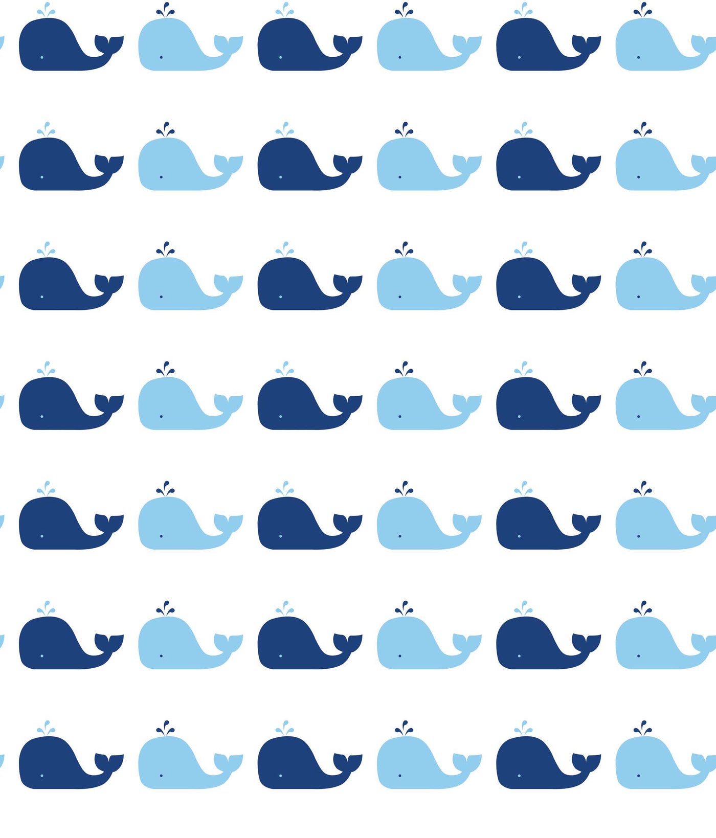 Whale Peel And Stick Wallpaper